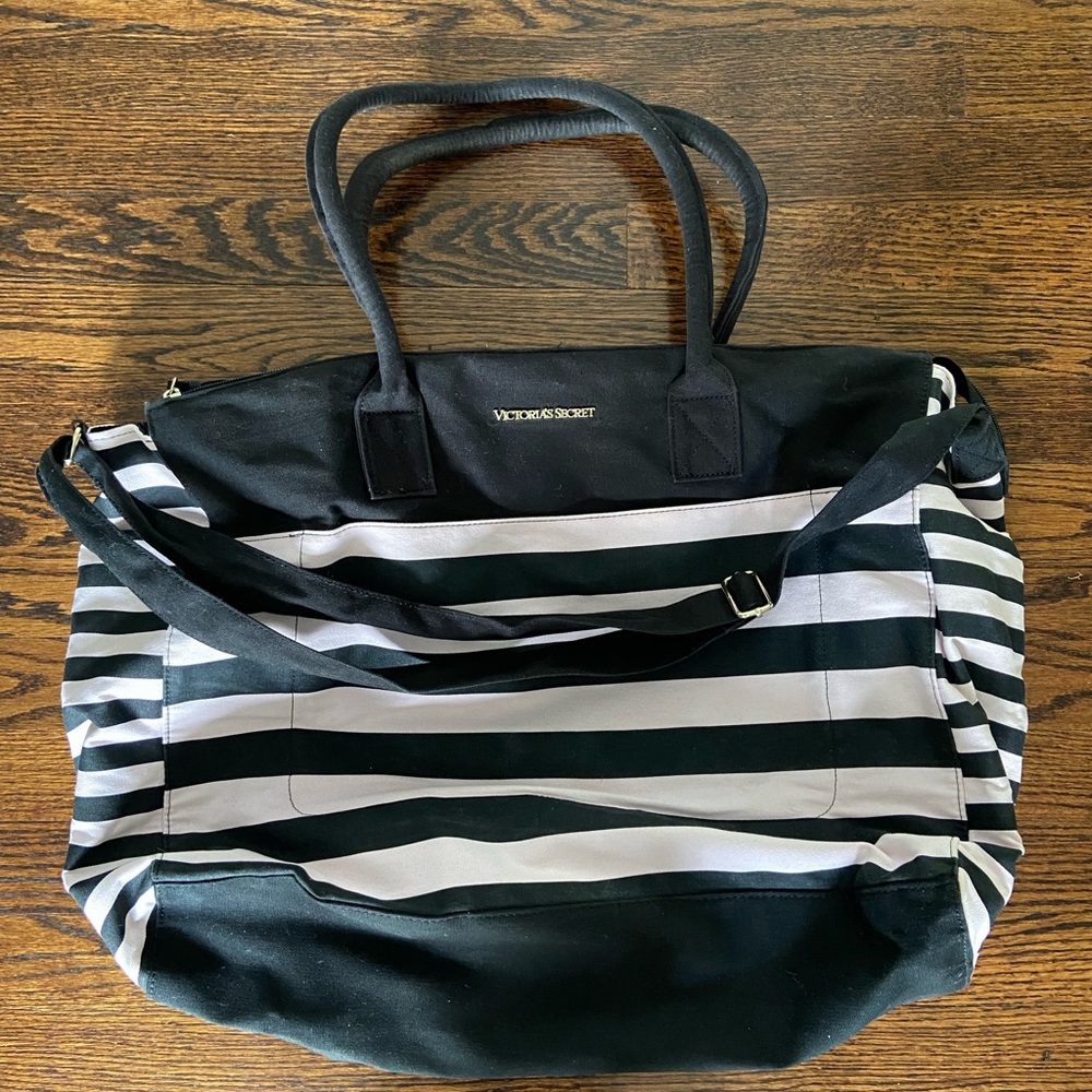 Victoria's Secret Striped Weekenders Bag